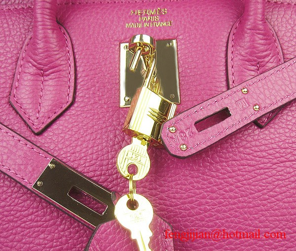 Hermes Birkin 30cmTogo Leather Bag Peachblow 6088